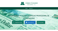 Desktop Screenshot of lopezlozano.com